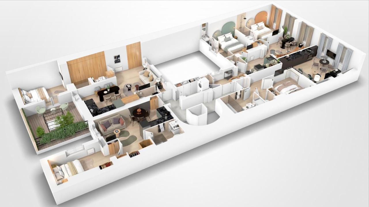 Yuna Saint-Honore - Serviced Apartments باريس المظهر الخارجي الصورة