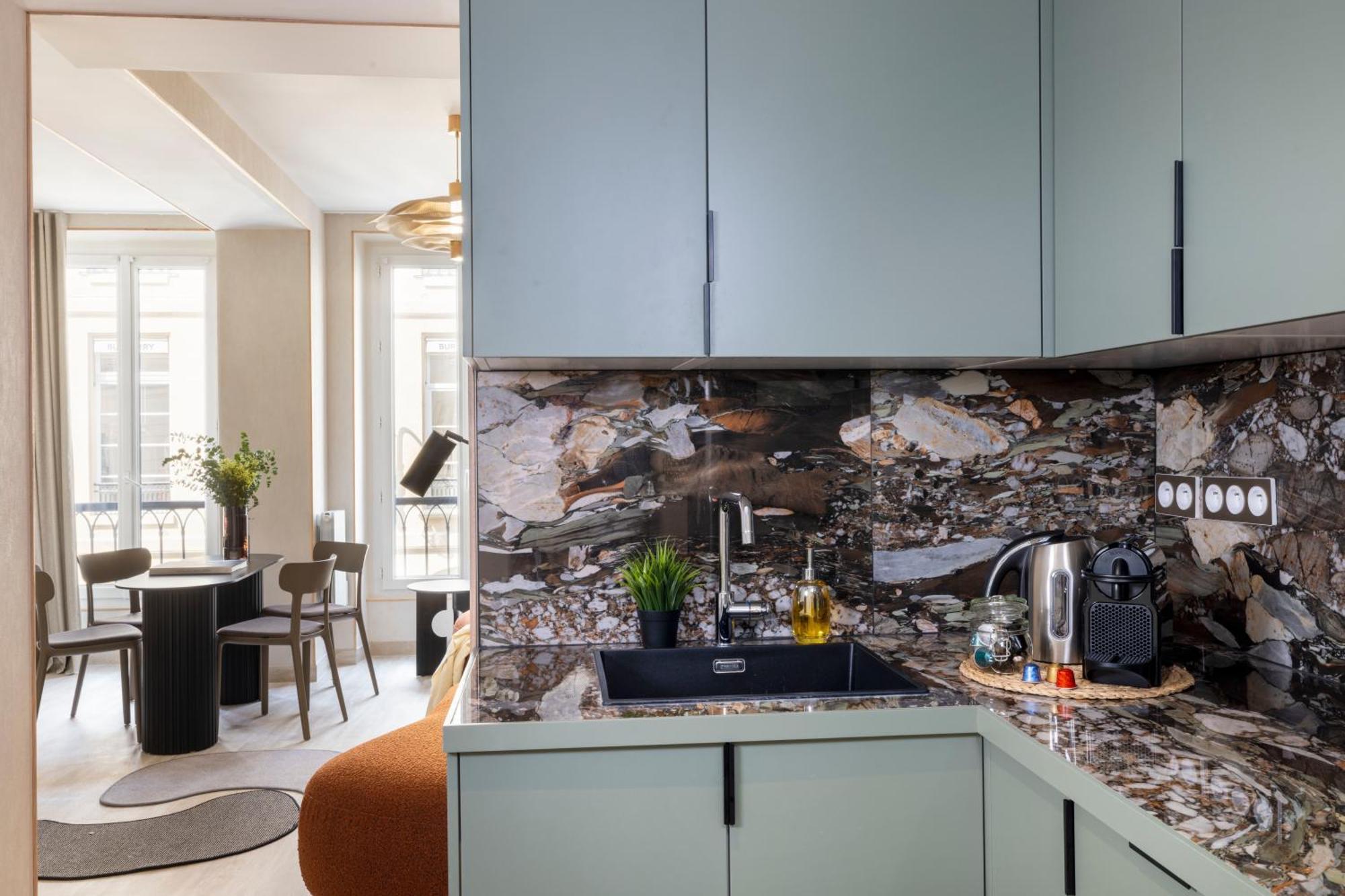 Yuna Saint-Honore - Serviced Apartments باريس الغرفة الصورة